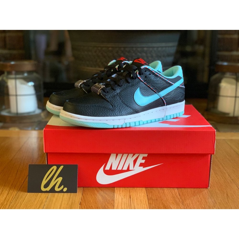 Size 7y Nike Dunk Low “Barbershop” DN3351-001 - Picture 2 of 5